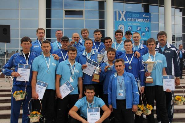 Спартакиада 2011 г.Саранск, мужская сборная по волейболу и баскетболу