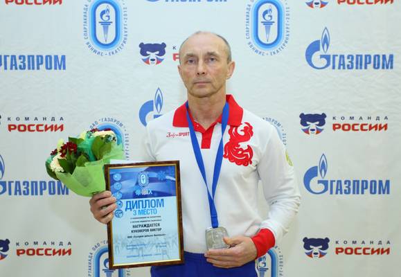 Бронзовый призер 2012 г. по полиатлону Виктор Куковеров