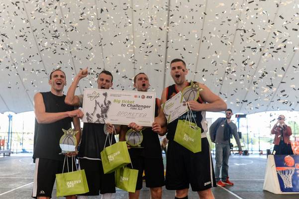 Команда «Прометей» – победитель Национальной любительской лиги по баскетболу
